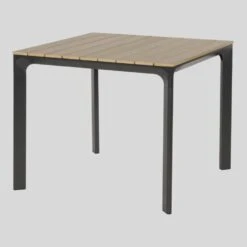 Arezzo Tuintafel Vierkant - Hout - Bruin