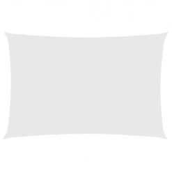 VidaXL Zonnescherm Rechthoekig 2x4 M Oxford Stof Wit