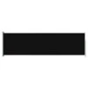 VidaXL Tuinscherm Uittrekbaar 180x600 Cm Zwart 1 VidaXL Tuinscherm Uittrekbaar 180x600 Cm Zwart -Tuinmeubelwinkel 1000088872