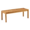 Exotan 2-Zits Tuinbankje Comfort - Teak - Naturel - 44x120x45 -Tuinmeubelwinkel 1000088950