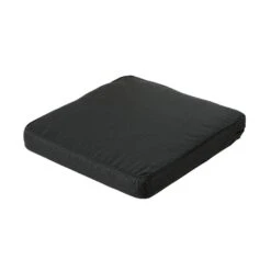 Madison - Lounge Luxe Rib Black - 60x60 - Zwart