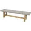 Judy Tuinbank 180cm - Hout - Grijs -Tuinmeubelwinkel 1000091504