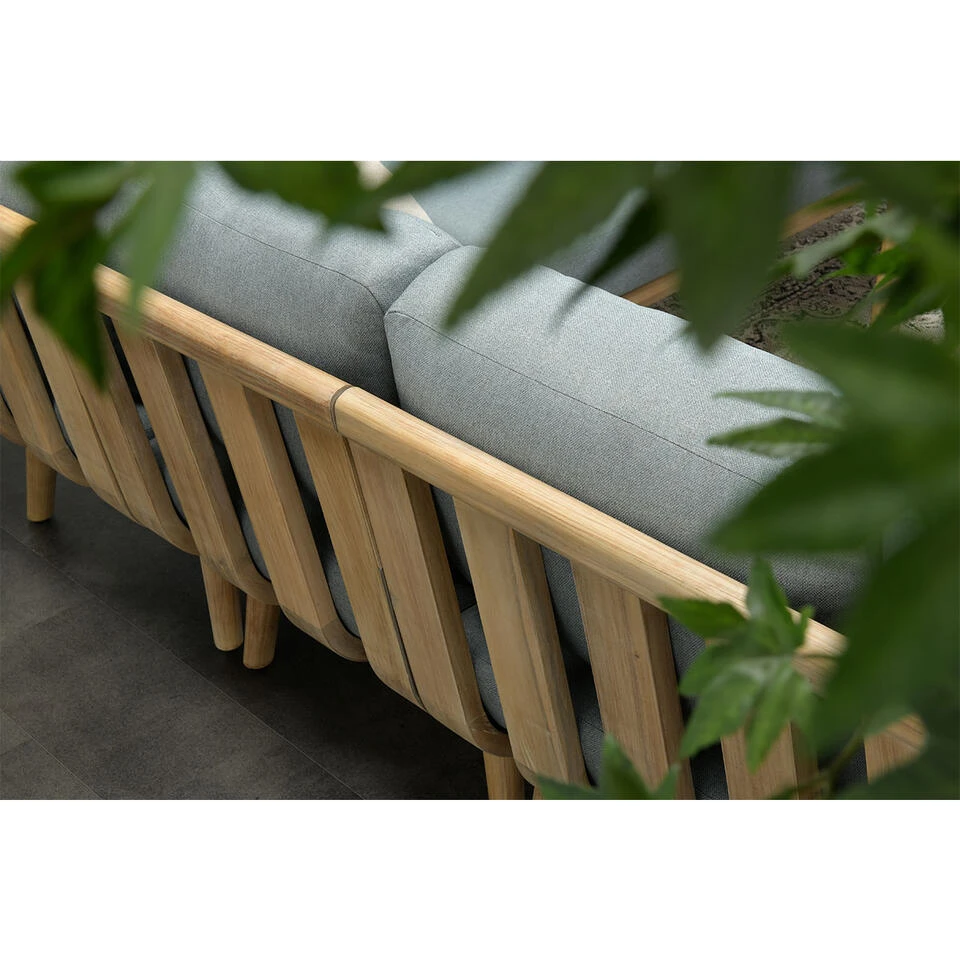 Garden Impressions San Leone Lounge Dining Set 6-delig-mint Grijs 6 Garden Impressions San Leone Lounge Dining Set 6-delig-mint Grijs - Afbeelding 4