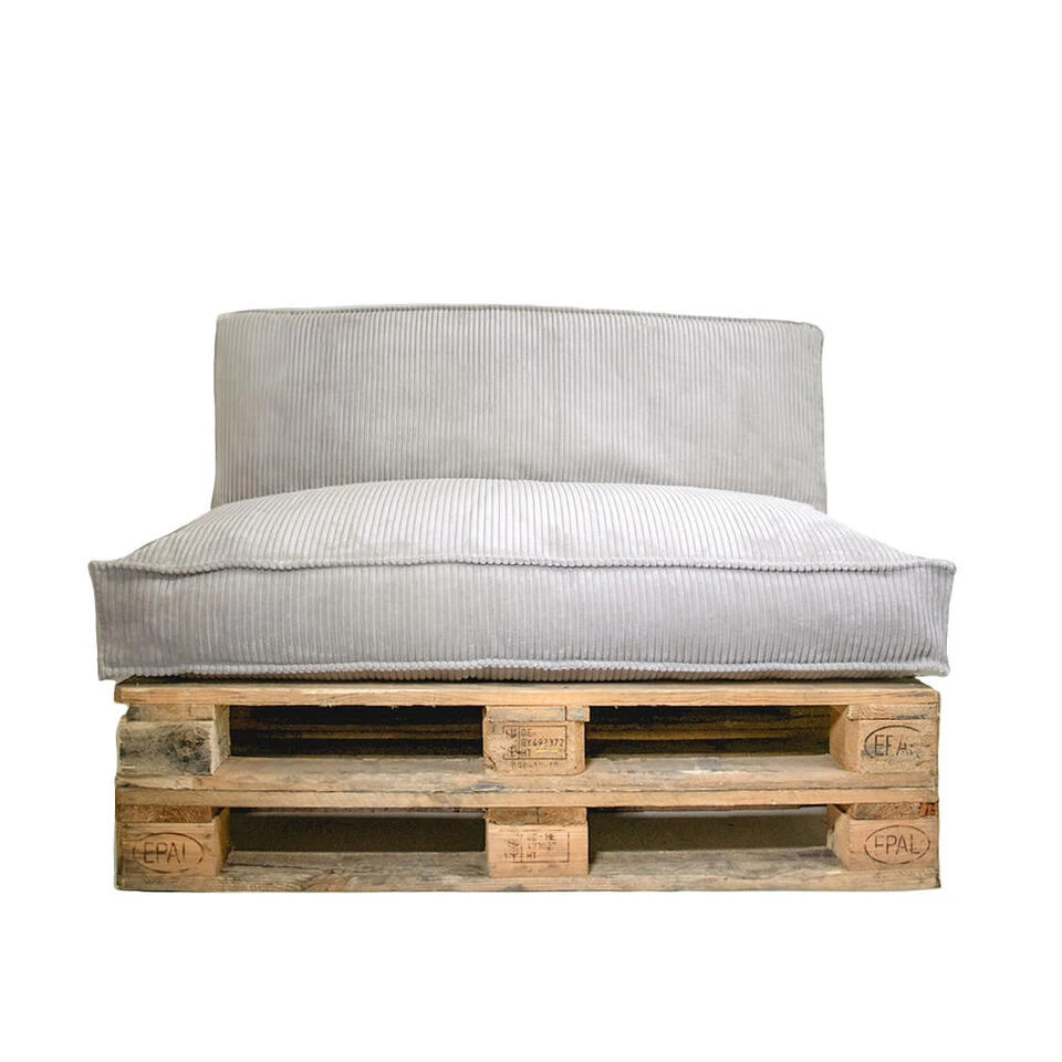 2L Home & Garden Rugkussen Ribcord Deluxe Zandkleurig - 120x40cm 3 2L Home & Garden Rugkussen Ribcord Deluxe Zandkleurig - 120x40cm