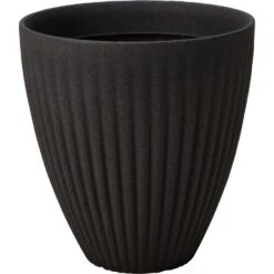 Pro Garden Plantenpot - Tuin - Kunststof - Antraciet - 40 X 42 Cm