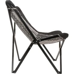 Aztec Vlinderstoel Zwart/wit - Stof - Zwart 8 Aztec Vlinderstoel Zwart/wit - Stof - Zwart -Tuinmeubelwinkel 1000094343 0103