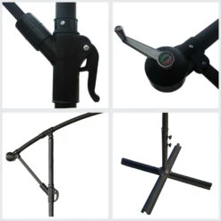 Happy Garden Schaduwzeilen OAHU - Red - Staal -Tuinmeubelwinkel 1000094883 0103