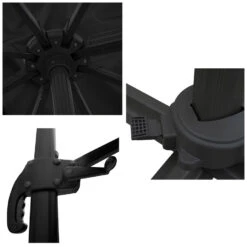 Happy Garden Schaduwzeilen MOLOKAI - Zwart - Aluminium 8 Happy Garden Schaduwzeilen MOLOKAI - Zwart - Aluminium -Tuinmeubelwinkel 1000094909 0103