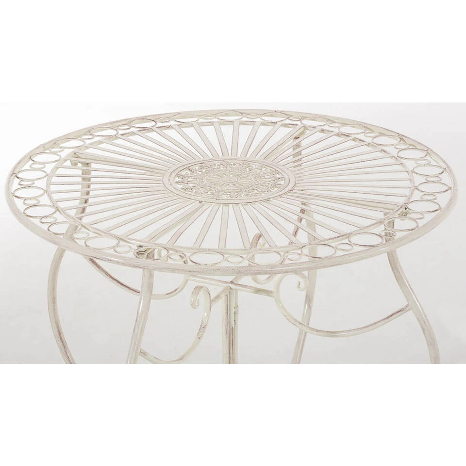 CLP Tuintafel Indra Crème 4 CLP Tuintafel Indra Crème - Afbeelding 2