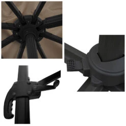 Happy Garden Schaduwzeilen MOLOKAI - Bruin - Aluminium 8 Happy Garden Schaduwzeilen MOLOKAI - Bruin - Aluminium -Tuinmeubelwinkel 1000097083 0103