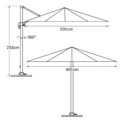 Happy Garden Schaduwzeilen MOLOKAI - Bruin - Aluminium 9 Happy Garden Schaduwzeilen MOLOKAI - Bruin - Aluminium -Tuinmeubelwinkel 1000097083 0104