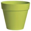 Mega Collections Plantenpot/bloempot - Kunststof - Lime Groen - D26 Cm -Tuinmeubelwinkel 1000100638