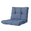 Madison Loungeset Kussen Florance Panama Blauw - 60 X 60cm -Tuinmeubelwinkel 1147277661