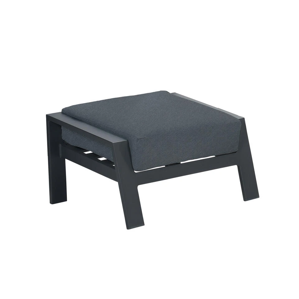 Garden Impressions Coba Voetenbank - Donker Grijs 3 Garden Impressions Coba Voetenbank - Donker Grijs