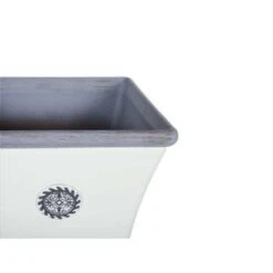 Beliani Plantenbak Voor Buiten ELATEIA - Wit Stenenmix, Polyresin 9 Beliani Plantenbak Voor Buiten ELATEIA - Wit Stenenmix, Polyresin -Tuinmeubelwinkel 1273027807 0103