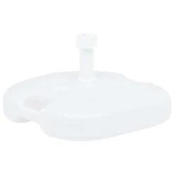 VidaXL Parasolvoet Gevuld Met Zand/water 16 L Kunststof Wit