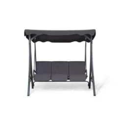 Beliani Schommelbank GARBO - Grijs Polyester -Tuinmeubelwinkel 130aa4a9c1ff4b708ba36dcee014d182