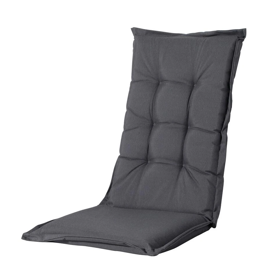 Madison Tuinstoelkussen Lage Rug Outdoor Panama Grijs 3 Madison Tuinstoelkussen Lage Rug Outdoor Panama Grijs