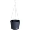Prosperplast Prosperplats Bloempot Rato Hangend - Antraciet - Kunststof - 25 Cm -Tuinmeubelwinkel 1333124620