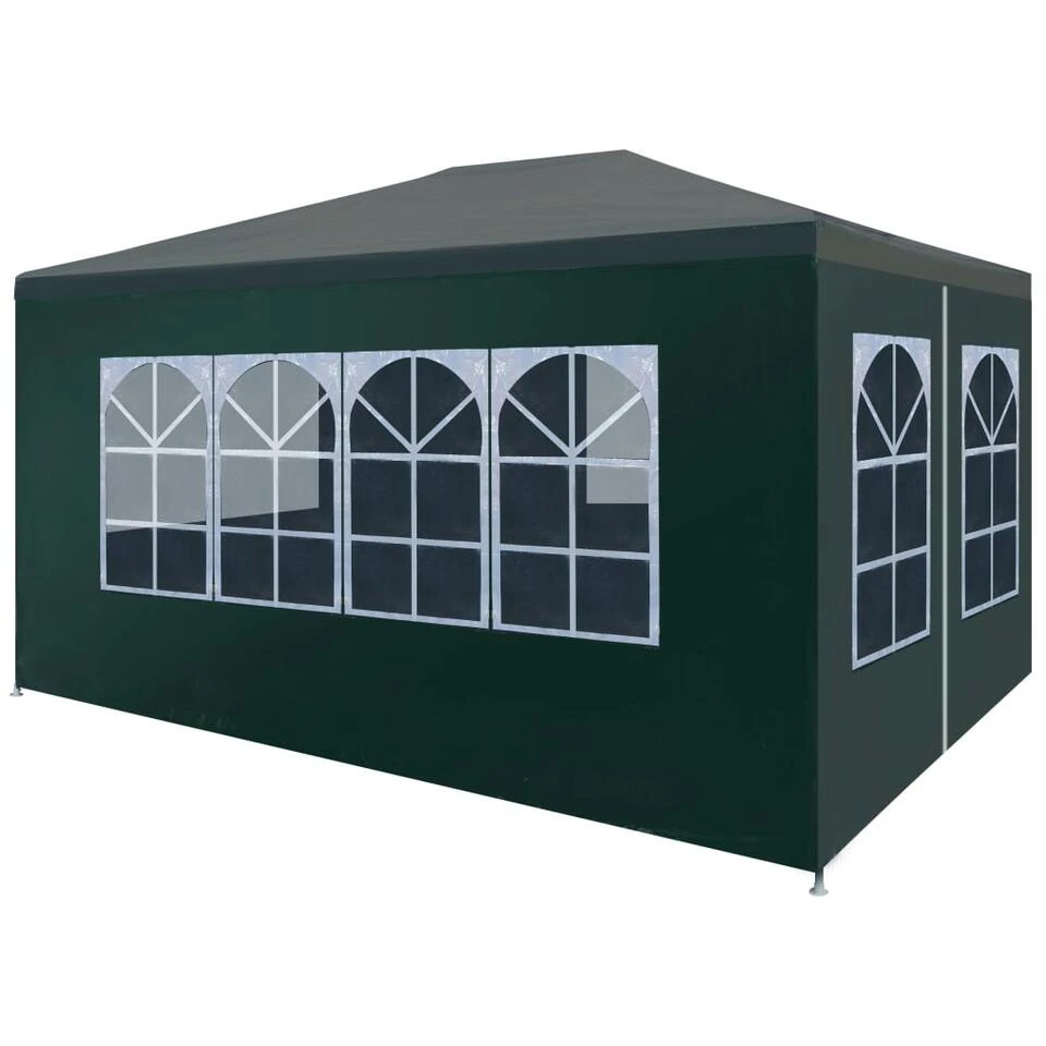 VidaXL Partytent 3x4 M Groen 3 VidaXL Partytent 3x4 M Groen