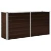 VidaXL Plantenbak Verhoogd 160x40x77 Cm Gegalvaniseerd Staal Bruin 2 VidaXL Plantenbak Verhoogd 160x40x77 Cm Gegalvaniseerd Staal Bruin -Tuinmeubelwinkel 1401625311