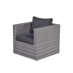 Garden Impressions Lyon Lounge Stoel Grijs -Tuinmeubelwinkel 1406077369 0102
