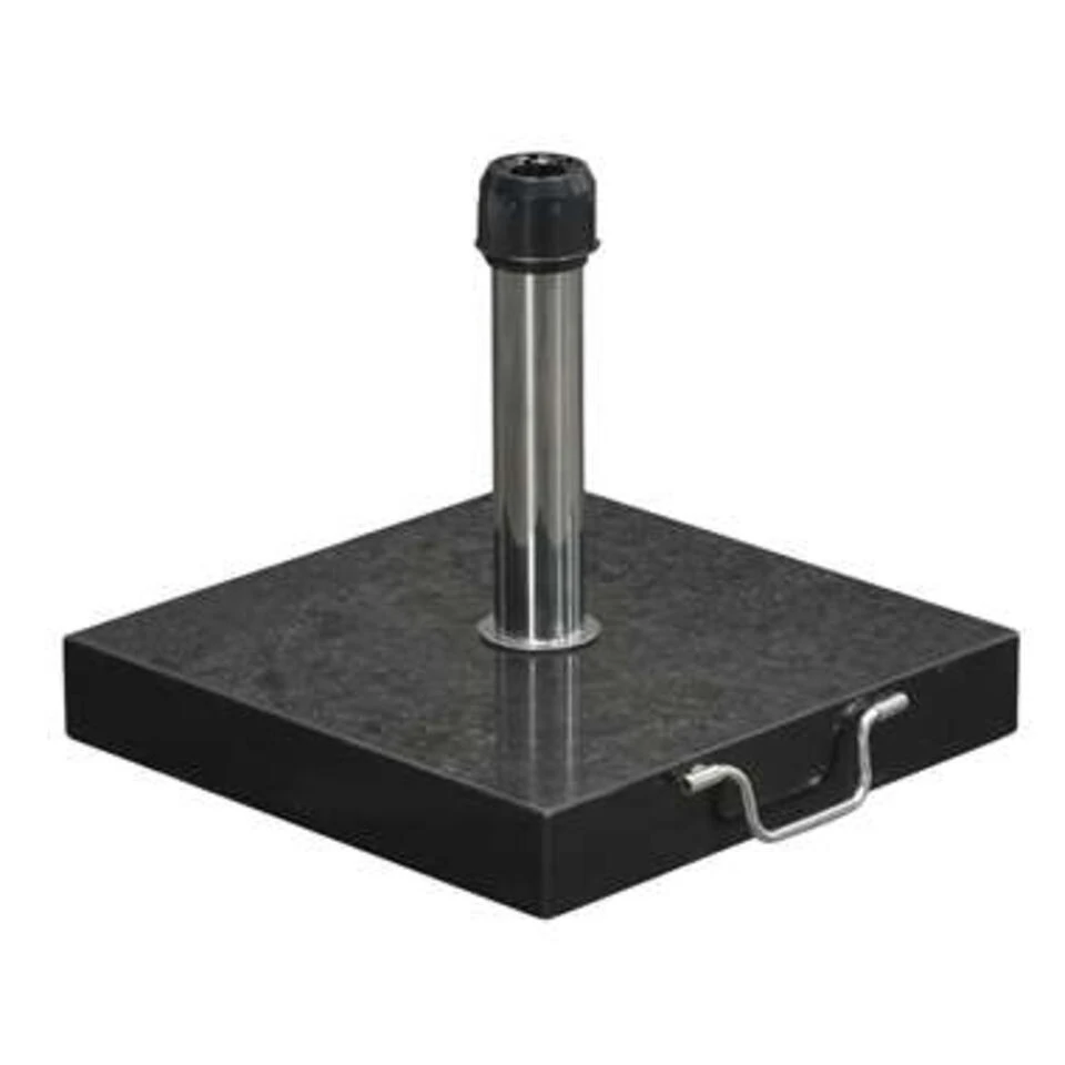 Garden Impressions Cosmo Granieten Parasolvoet 30 Kg - Antraciet 3 Garden Impressions Cosmo Granieten Parasolvoet 30 Kg - Antraciet