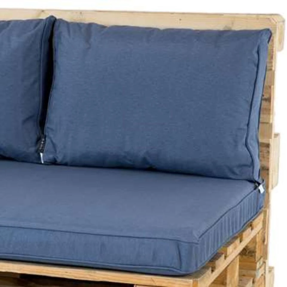 Madison Rugkussen Lounge Panama Safier Blue - 60 X 40cm 5 Madison Rugkussen Lounge Panama Safier Blue - 60 X 40cm - Afbeelding 3