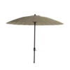 Garden Impressions Parasol Manilla 250 Cm - Taupe -Tuinmeubelwinkel 1526689113