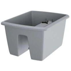 Tuinmeubelwinkel 51 Prosperplast Prosperplats Balkon Plantenbak - Lichtgrijs - Kunststof - 40 Cm