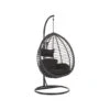 Beliani Hangstoel TOLLO - Zwart Pe Rotan -Tuinmeubelwinkel 1568183553