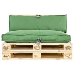 Unique Living Palletkussen Luana Haag Groen - 120 X 80 Cm -Tuinmeubelwinkel 1624126152 0101