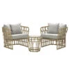 Garden Impressions Japur Loungeset 3-delig - Natural Rotan -Tuinmeubelwinkel 1635382902