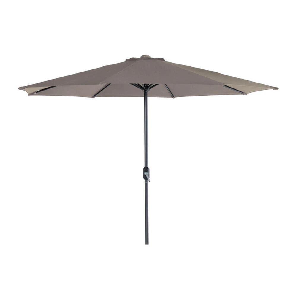Garden Impressions Lotus Parasol Ø300 Cm - Taupe 3 Garden Impressions Lotus Parasol Ø300 Cm - Taupe