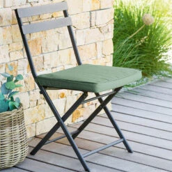 Hesperide Stoelkussens - Binnen/ Buiten Stoelen - Groen - 40 X 4 Cm -Tuinmeubelwinkel 1837cd44727347a8b021701f3de88c39