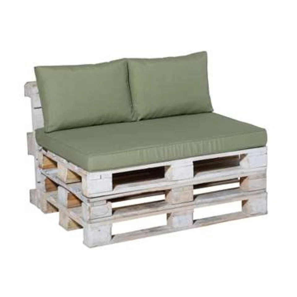 Madison Palletkussenset Panama Lounge Groen - 3 Pièces 3 Madison Palletkussenset Panama Lounge Groen - 3 Pièces