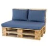 Madison Palletkussen Lounge Panama Safier Blue - 120 X 80cm 2 Madison Palletkussen Lounge Panama Safier Blue - 120 X 80cm -Tuinmeubelwinkel 1882981210