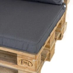 Madison Palletkussenset Lounge Grijs - 3 Delig -Tuinmeubelwinkel 1888537162 0102