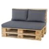 Madison Palletkussenset Lounge Grijs - 3 Delig -Tuinmeubelwinkel 1888537162