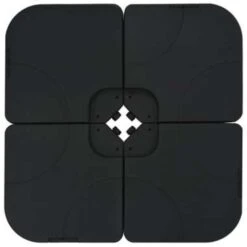 VIDAXL Parasolvoet Draagbaar Gevuld Met Zand / Water 60 L