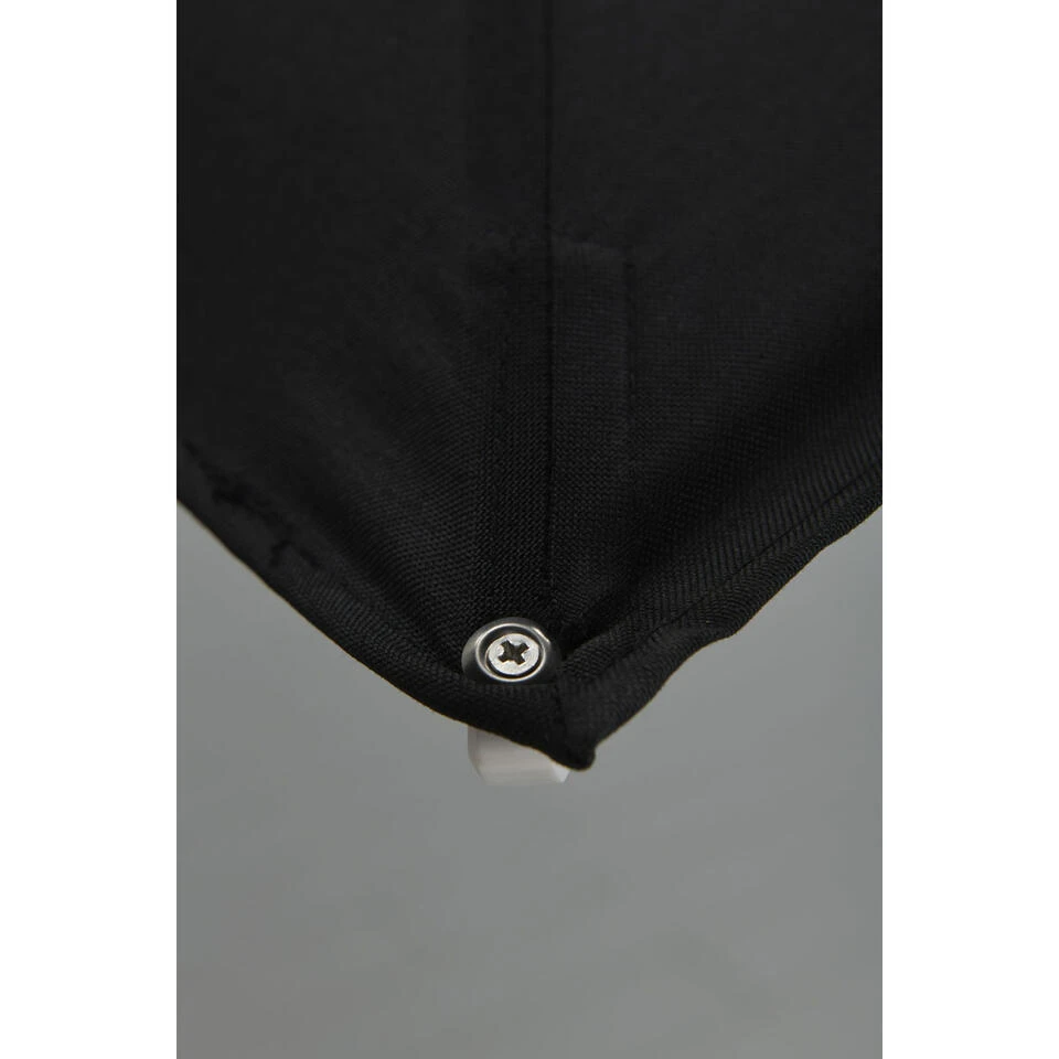 Garden Impressions Hawaii King Pole 400x400 - Mat Wit - Zwart 6 Garden Impressions Hawaii King Pole 400x400 - Mat Wit - Zwart - Afbeelding 4