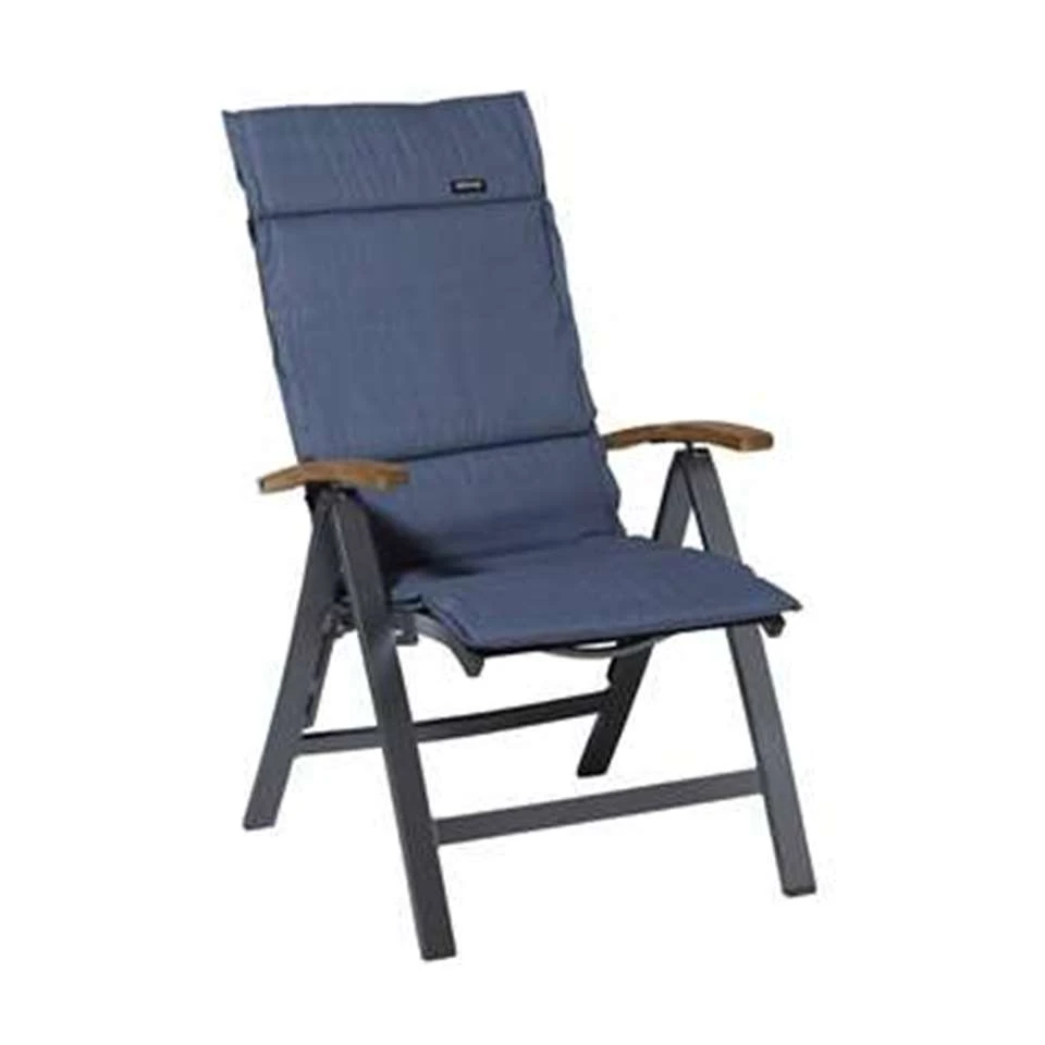 Madison Tuinstoelkussen Fiber De Luxe Basic Kobalt 4 Madison Tuinstoelkussen Fiber De Luxe Basic Kobalt - Afbeelding 2