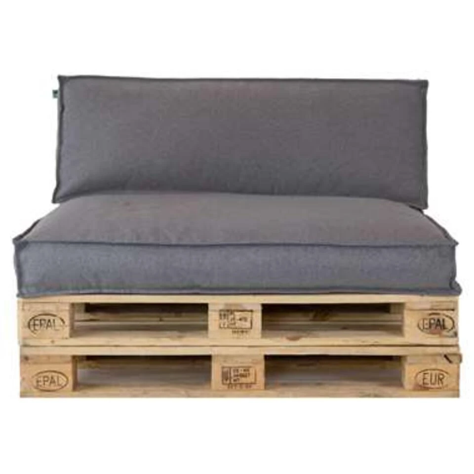 2L Home & Garden Rugkussen Metro Lounge Grijs - 120 X 40cm 6 2L Home & Garden Rugkussen Metro Lounge Grijs - 120 X 40cm - Afbeelding 4
