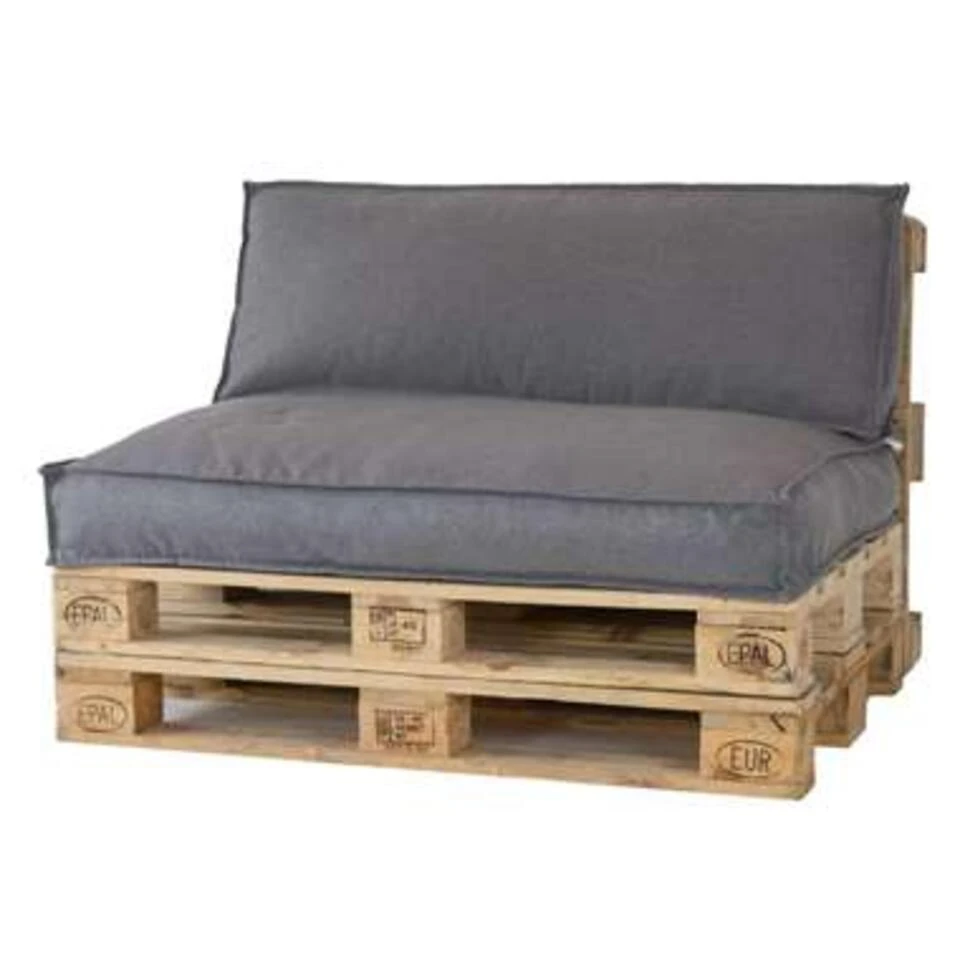 2L Home & Garden Rugkussen Metro Lounge Grijs - 120 X 40cm 3 2L Home & Garden Rugkussen Metro Lounge Grijs - 120 X 40cm