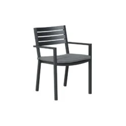 Garden Impressions Amarillo Tuinstoel Donker Grijs - 4 Stuks -Tuinmeubelwinkel 1977838966 0102