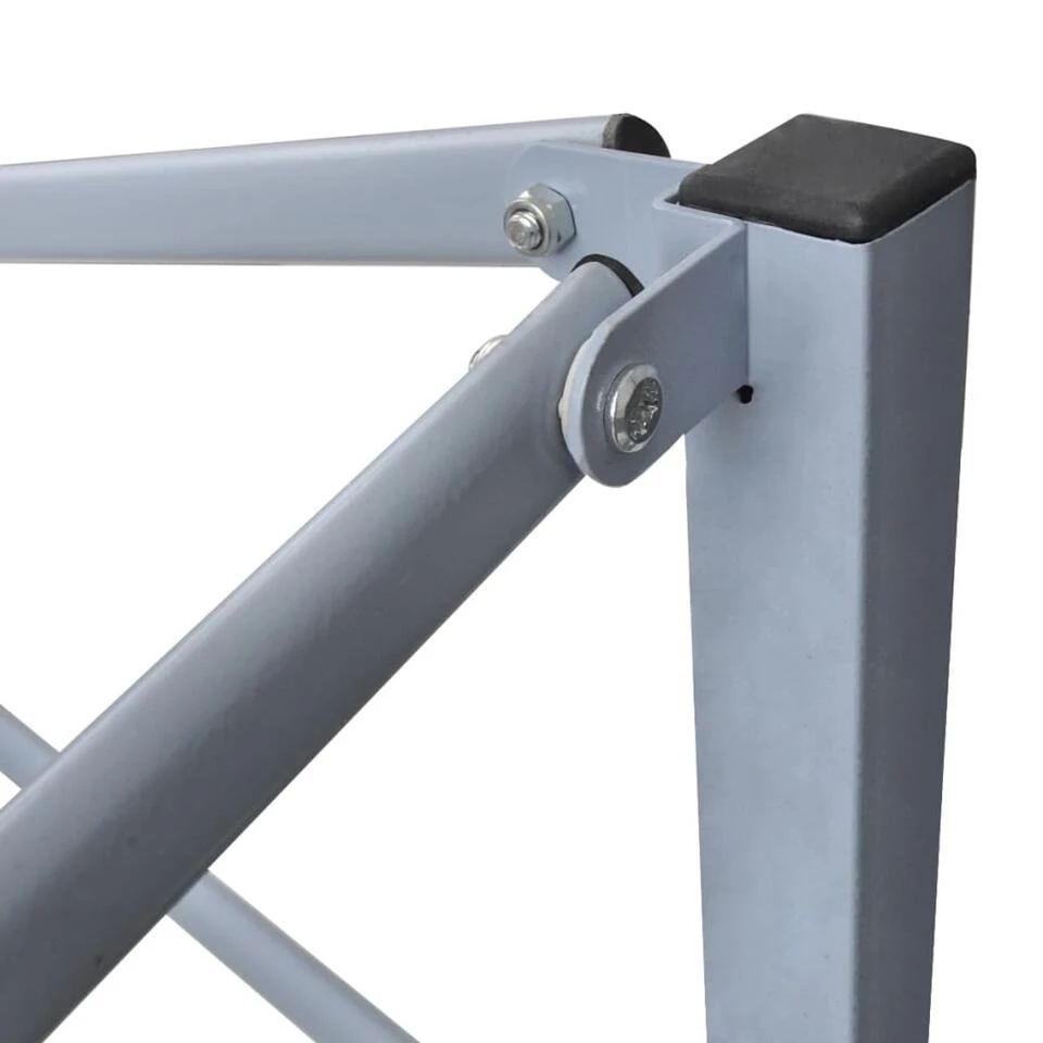 VidaXL Vouwtent Met 2 Wanden 3x3 M Groen 6 VidaXL Vouwtent Met 2 Wanden 3x3 M Groen - Afbeelding 4