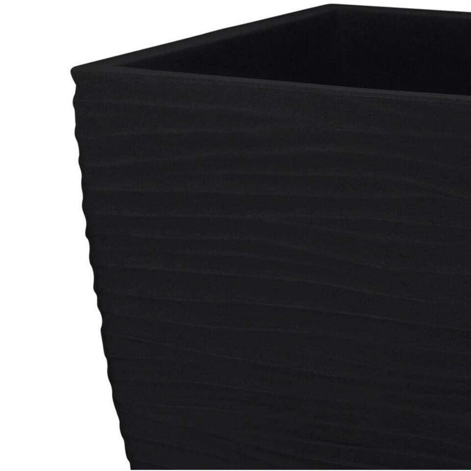 Pro Garden Plantenpot - Tuin - Kunststof - Antraciet - D40 X H60 Cm 4 Pro Garden Plantenpot - Tuin - Kunststof - Antraciet - D40 X H60 Cm - Afbeelding 2