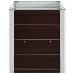 VidaXL Plantenbak Verhoogd 240x40x45 Cm Gegalvaniseerd Staal Bruin -Tuinmeubelwinkel 313be2772ed3419e868913cab1559224
