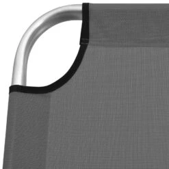 VidaXL Ligbed Extra Hoog Inklapbaar Senior Aluminium Grijs 9 VidaXL Ligbed Extra Hoog Inklapbaar Senior Aluminium Grijs -Tuinmeubelwinkel 368308eaffe2480b9314d83b3853ffff