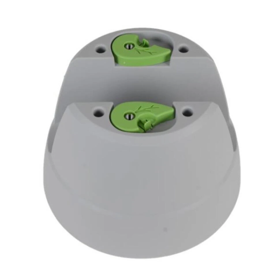 EDA Bloempot - Grijs - Kunststof - D30 X H21 - 8 Liter 5 EDA Bloempot - Grijs - Kunststof - D30 X H21 - 8 Liter - Afbeelding 3